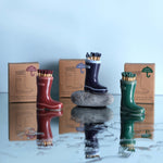 Wellington Boot Matchstick Holder with 25 Matches | Green