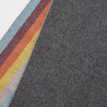 'Artist Stripe' Blanket Scarf | Grey | Wool/Cashmere