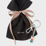 'Artist Stripe' Mini Car Keyring | Multicolour