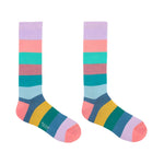 Men's 'Artist Stripe' Block Socks | Pastel