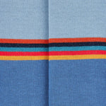 Men's Colourblock 'Artist Stripe' Socks | Blue