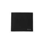 Men's Leather 'Mini Nottingham' Billfold Wallet | Black