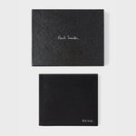 Men's Leather 'Mini Nottingham' Billfold Wallet | Black