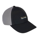 Men's Logo Embroidered Baseball Cap | Black & Grey