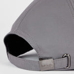 Men's Logo Embroidered Baseball Cap | Black & Grey