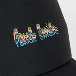 Men's Logo Embroidered Baseball Cap | Black & Grey