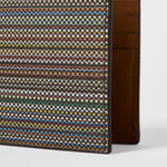 Men's 'Signature Stripe' Coated Canvas Billfold Wallet