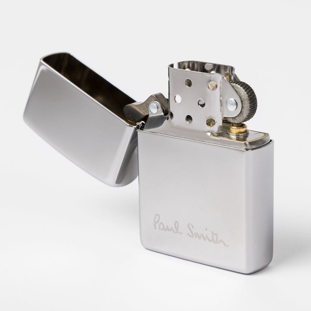 Paul Smith Zippo Lighter - Silver | About Living