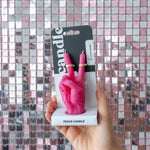 'Peace' Candle | Pink | Small