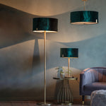Hayfield Ceiling Light | Emerald Green/Brass