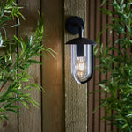 Outdoor Quinn Wall Light | Black