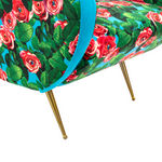 Roses Padded Armchair | Seletti Wears Toiletpaper | Blue
