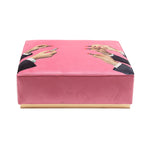 Lipsticks Modular Pouf | Seletti Wears Toiletpaper | Pink