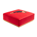 Revolver Modular Pouf | Seletti Wears Toiletpaper | Red