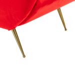 Revolver Padded Armchair | Seletti Wears Toiletpaper | Red