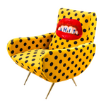 Sh*t Padded Armchair | Seletti Wears Toiletpaper | Yellow