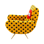 Sh*t Padded Armchair | Seletti Wears Toiletpaper | Yellow
