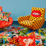 Sh*t Padded Armchair | Seletti Wears Toiletpaper | Yellow
