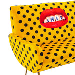 Sh*t Two Seater Sofa | Seletti Wears Toiletpaper | Yellow