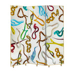 Snakes Mirrored Folding Screen | Seletti Wears Toiletpaper