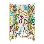 Snakes Mirrored Folding Screen | Seletti Wears Toiletpaper