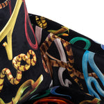 Snakes Padded Armchair | Seletti Wears Toiletpaper | Black