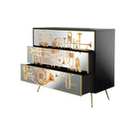 Trumpet Mirrored Drawers | Seletti Wears Toiletpaper | Chest of 3
