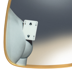 Two of Spades Mirror | Toiletpaper | Gold