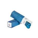 Manhattan Metallic Blue Shoelaces | 120cm