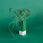 Manhattan Metallic Green Shoelaces | 120cm