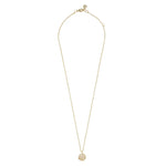 Lucy Sparkling Flower Pendant Necklace | Gold Plated with Cubic Zirconia