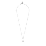 Wish Star Pendant Necklace | Silver Plated with Cubic Zirconia