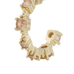 Wiz Oval Earrings | Gold Plated with Cubic Zirconia