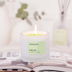 Affirmations Calm Scented Tumbler Candle | Bergamot & Patchouli