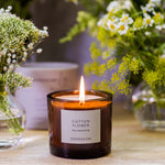 The Walled Garden Tumbler Candle | Cotton Flower