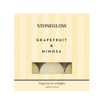 Modern Classics Scented Tealight Candles | Grapefruit & Mimosa | Set of 9