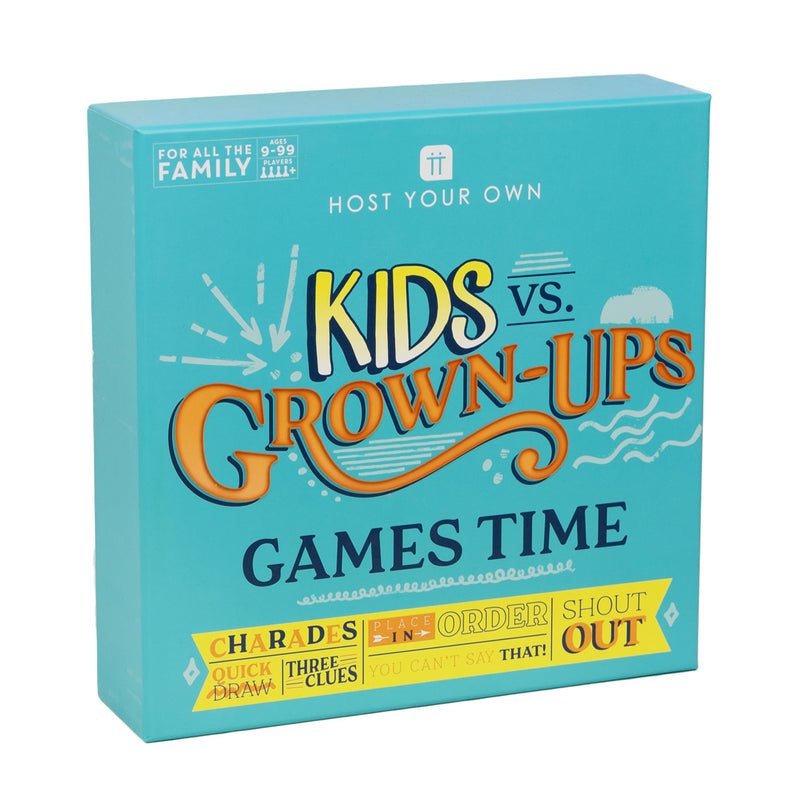 'Host Your Own Kids vs. Grown-Ups' Board Game