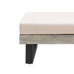Outdoor Taranto Stool | Black & Grey