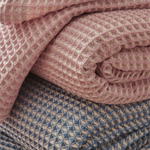 Astral Waffle Throw | Blue