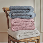 Lunar Fade Out Throw | Stone