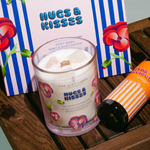 'Hugs & Kisses' Crystal Candle | Gardens of Magic Collection