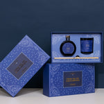 'I Wish You Joy And Happiness' Festive Home Fragrance Gift Set | Warm Amber & Tiare Flower