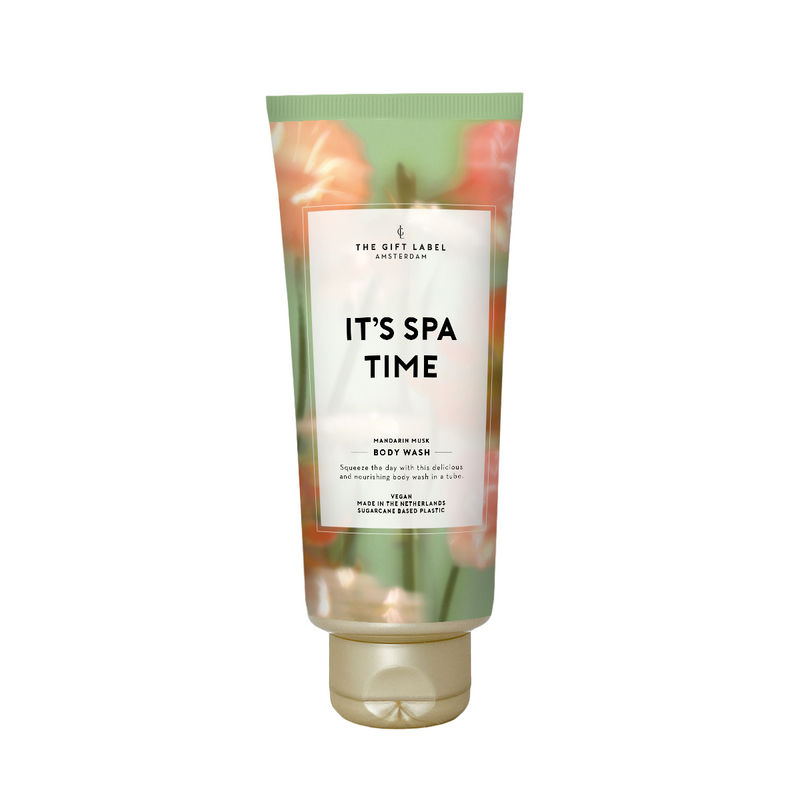 'It's Spa Time' Body Wash Tube | Mandarin Musk | 200ml