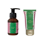 'Warm Winter Wishes' Festive Triangular Hand & Body Gift Set | Warm Amber & Tiare Flower