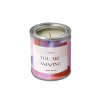 'You Are Amazing' Tin Candle | Jasmine & Vanilla | 90g