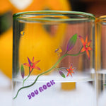 'You Rock' Drinking Glass | Living Collection