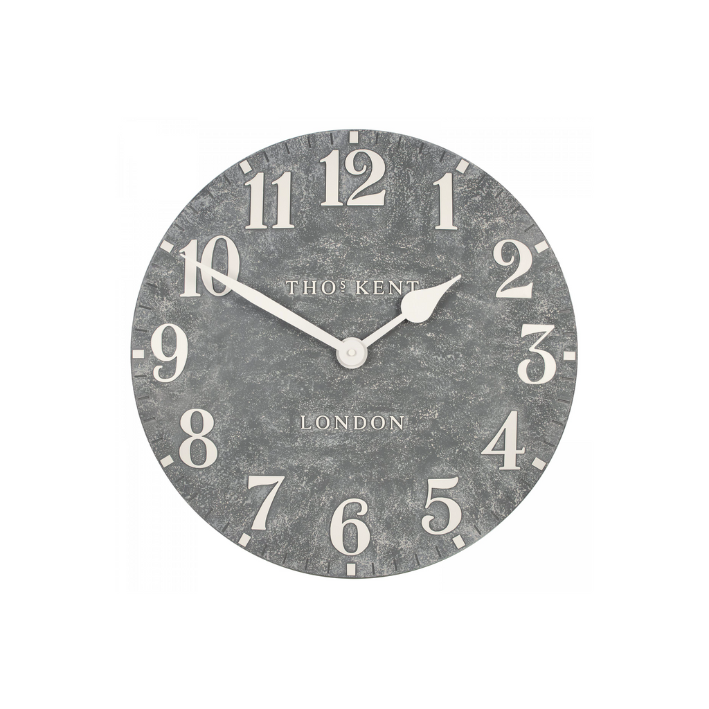 Buy Thomas Kent 20'' Cement Arabic Outdoor Wall Clock About Living