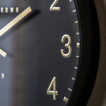 Baker + Brown Cambridge Wall Clock | Black