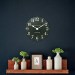 Arabic Wall Clock | Forest Green | 12''
