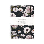 Blanc Floral A5 Lined Notebook | Cocoa